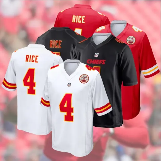 Discover Rashee #4 Rice Kansas City C Player Name & Number AOP Gift Fan