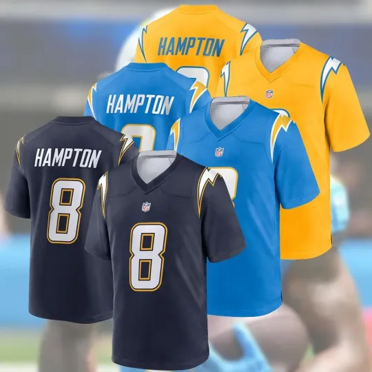 Discover Omarion #8 Hampton Los Angeles C Player Name & Number AOP Gift Fan