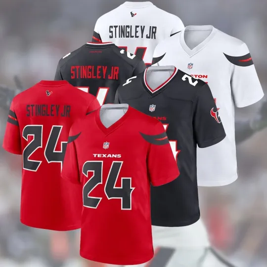 Discover Derek #24 Stingley Houston T Player Name & Number AOP Gift Fan