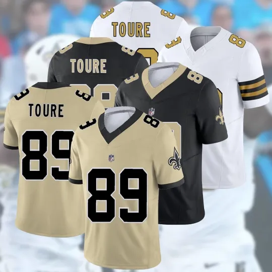 Discover Welcome Toure #89 New Orleans S Player Name & Number AOP Fan Gift