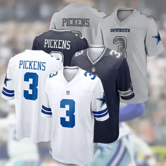 Discover Ge0rge #3 Pickens Dallas C Player Name & Number AOP Gift Fan