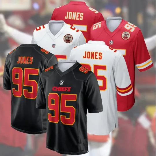 Discover Chris #95 Jones Kansas City C Player Name & Number AOP Gift Fan