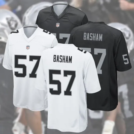 Discover Welcom Basham #57 Las Vegas R Player Name & Number AOP Fan Gift