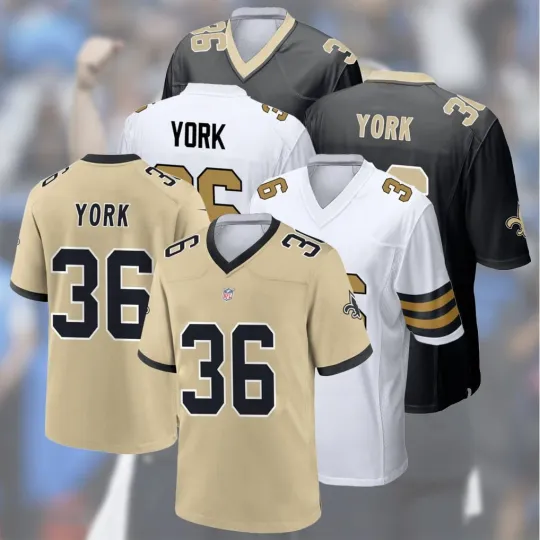 Discover Welcom York #36 New Orleans S Player Name & Number AOP Fan Gift