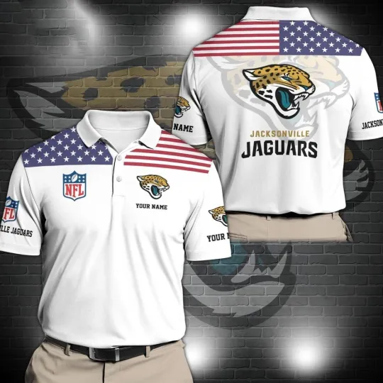 Discover Personalized Jacksonville Football Team Jaguarss Polo Shirt
