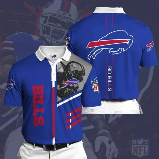 Discover Buffalo Football Team Billss Polo Shirt
