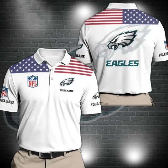 Discover Personalized Philadelphia Football Team Eagless Polo Shirt