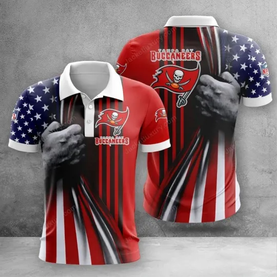 Discover Tampa Bay Football Team Buccaneerss Polo Shirt
