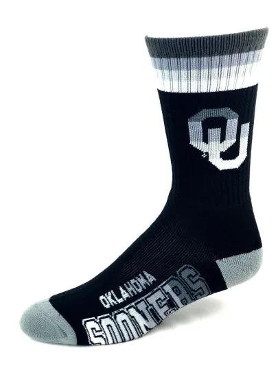 Oklahoma Sooners Platinum Deuce Men's Socks