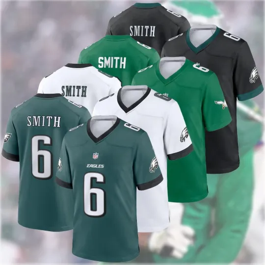 Smith #6 Philadelphia Player Name & Number AOP Gift Fan
