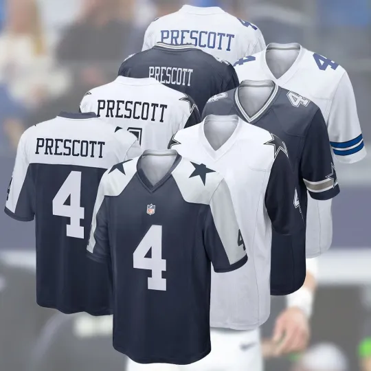 Discover NEW! Prescot #4 Dak Dallas C 2025 Name & Number Player AOP Gift Fan Made