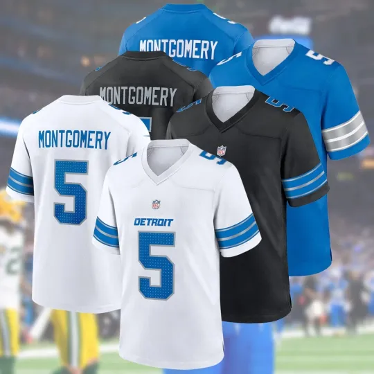 Discover HOT! David #5 M0ntgomery Detroit L Player Name & Number AOP Gift Fan