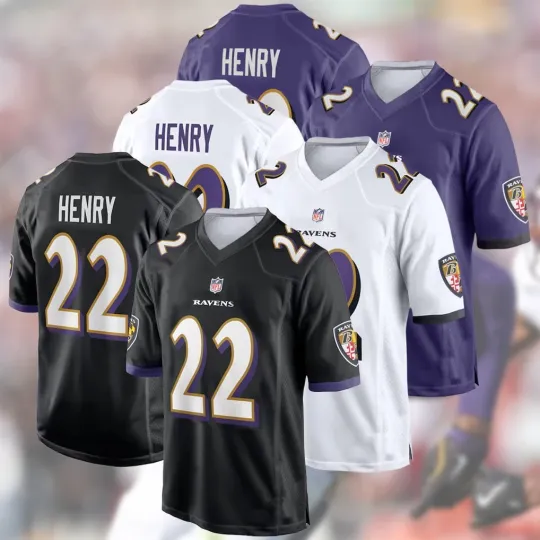 Discover HOT! Derick #22 Henry Baltimore R Player Name & Number AOP Gift Fan