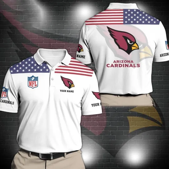 Discover Personalized Arizonna Football Team Cardinalss Polo Shirt