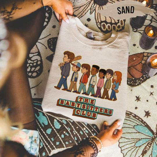 Discover The Baby Sitters Club Shirt, Steve Harrinton Sweatshirt, Harrington Crewneck, Stranger Sweatshirt, Steve Sweatshirt