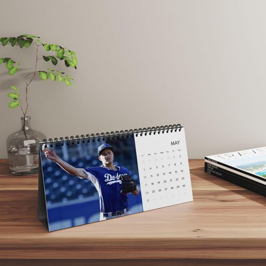 Discover 2026 Corey Seager Desk Calendar | 2026 Desk Calendar | Corey Seager | Baseball Player | Baseball Calendar | Baseball Poster