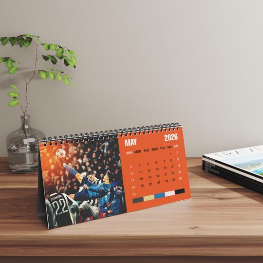 2026 Cristiano Ronaldo Desk Calendar | 2026 Desk Calendar | Cristiano Ronaldo | Portuguese Player | Football Calendar | Football Poster