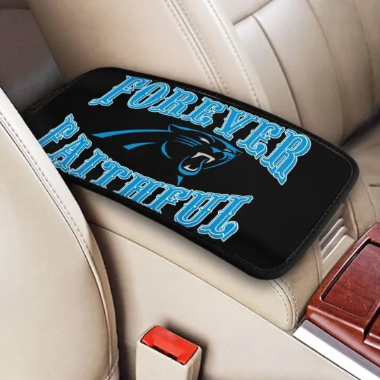 Discover Carolina Football Car Armrest Cushion Auto forever faithful Car Box Cover Pad