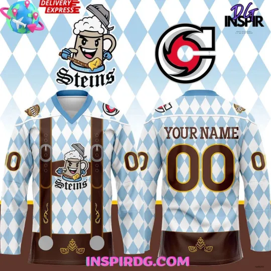 Discover Personalized Cincinnati Cyclones Zinzinnati Steins Special Hockey Shirt All Size