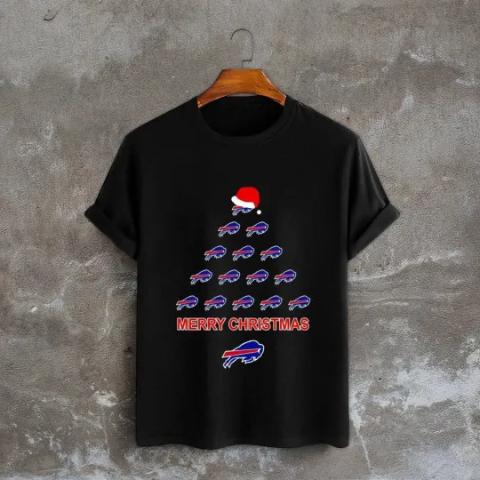 Buffalo Bills Christmas Tree Celebration TShirt