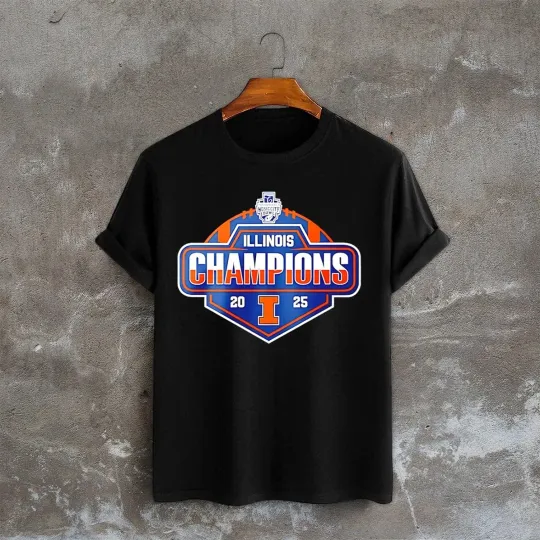 Discover Illinois Fighting Illini Music City Bowl Champions 2025 Tshirt