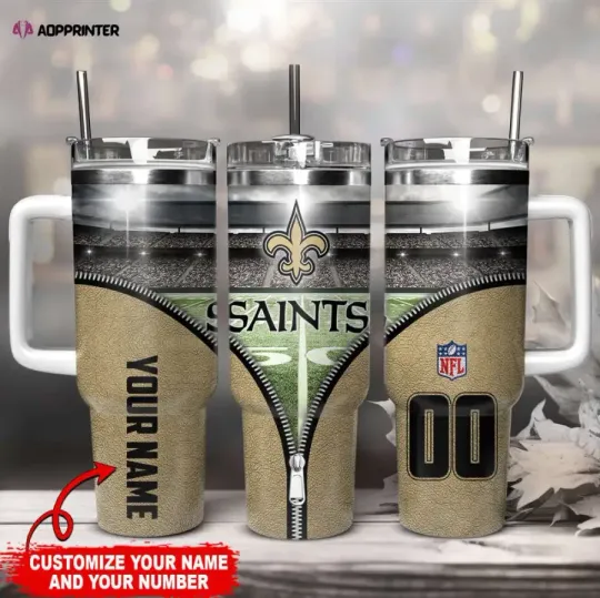Discover New Orleans Football Team Saintss 40oz Tumbler With Handle