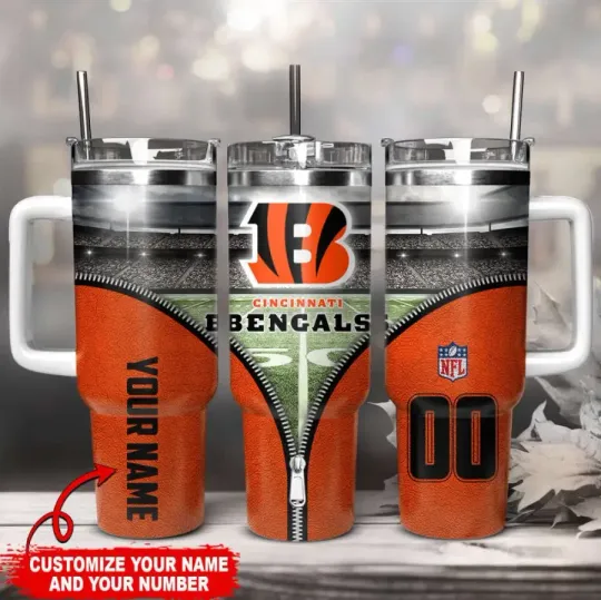 Discover Cincinnati Football Team Bengalss 40oz Tumbler With Handle