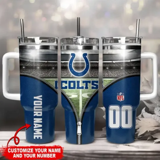 Discover Indianapolis Football Team Coltss 40oz Tumbler With Handle