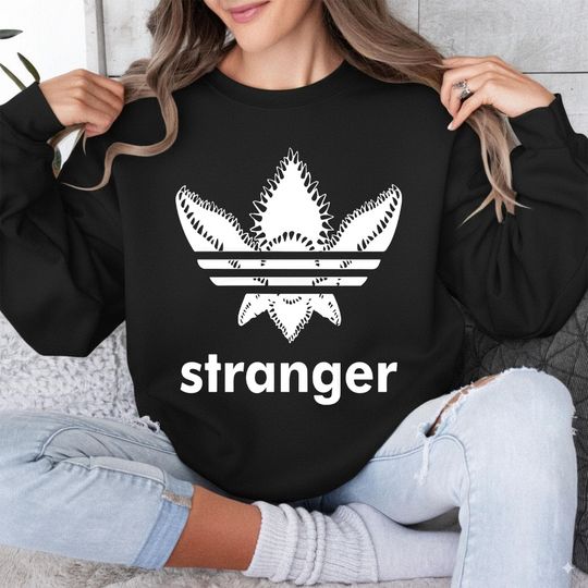 Stranger Demogorgon Sweatshirt, Demogorgon Sweatshirt, Stranger Things Sweater, 80's Hipster Festival, Hawskin Middle School