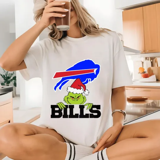 Buffalo Bills Merry Grin funny character football Football TShirt