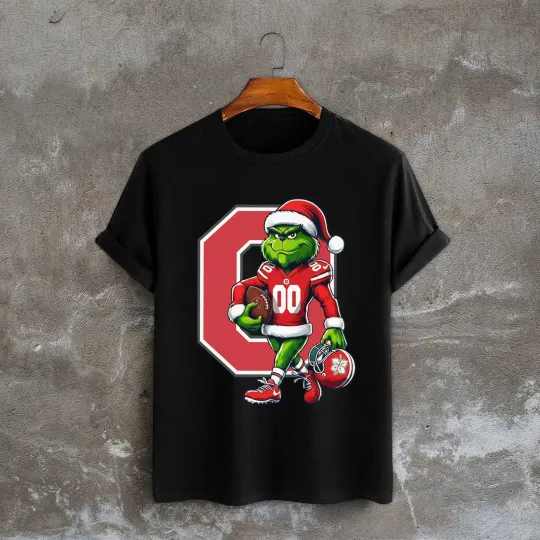 Discover Big Ten 2025 Football Champions funny character Ohio State Buckeyes NCAA Football Tshirt