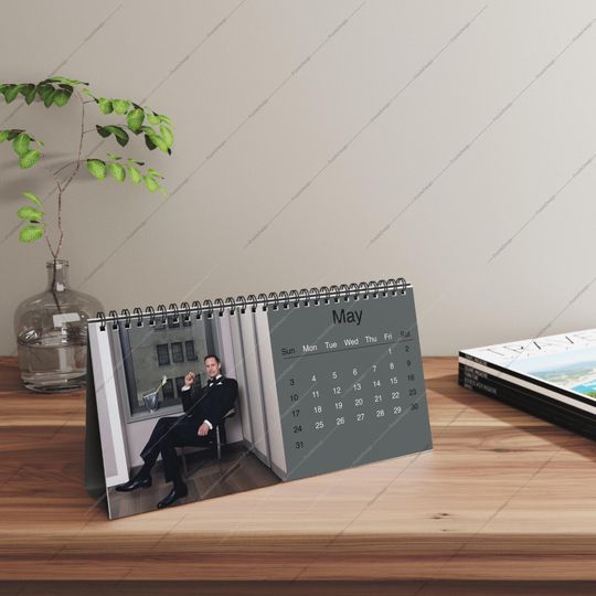 Discover 2026 Alexander Skarsgrd Desk Calendar | 2026 Desk Calendar | Alexander Skarsgard | Movie Calendar | 2026 Calendar | The Legend of Tarzan