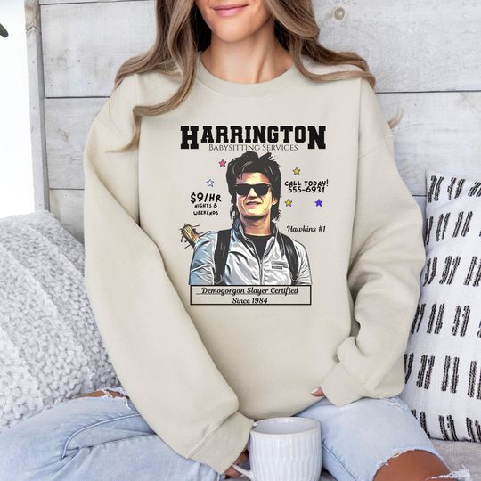 Discover Babysitter Harrington Shirt, Sweater, Hoodie, Mom Of The Year St5 Stranger Movie Shirt, Funny Movie Shirt For Fan, Stranger Gift