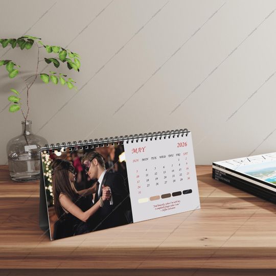 Discover 2026 Vampire Diaries Desk Calendar | 2026 Desk Calendar | Vampire Diaries | 2026 Calendar | TV Show Calendar | Ian Somerhalder