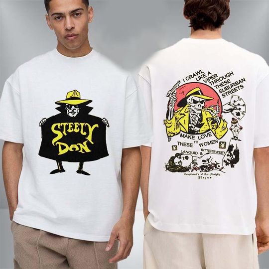 Steely Dan Street Viper Unisex Double Sided T-Shirt