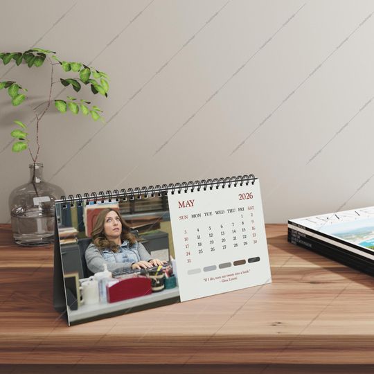 Discover Brooklyn Nine-Nine Desk Calendar | 2026 Desk Calendar | Andy Samberg Jake Peralta | TV Series Calendar | 2026 Movie Calendar