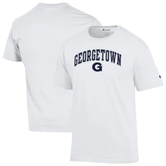 Discover Men's Champion Georgetown Hoyas Arched Logo T-Shirt