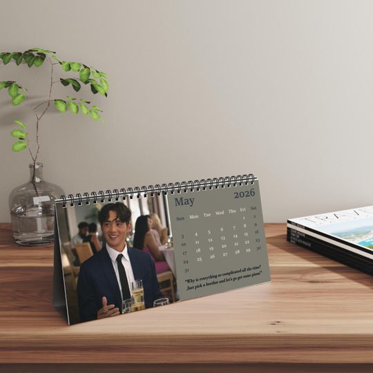 Discover 2026 The Summer I Turned Pretty Desk Calendar | 2026 Desk Calendar | The Summer I Turned Pretty | Movie Calendar | 2026 Calendar