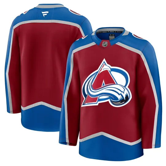 Discover Men's Fanatics Burgundy Colorado Avalanche Home Premium Jersey