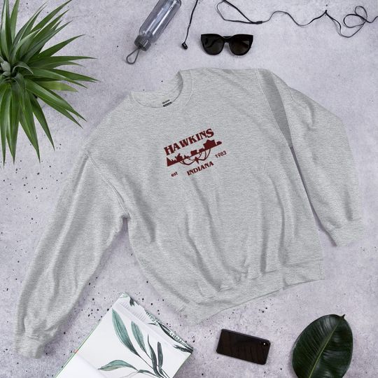 Hawskin Indiana Stranger Things Sweatshirt