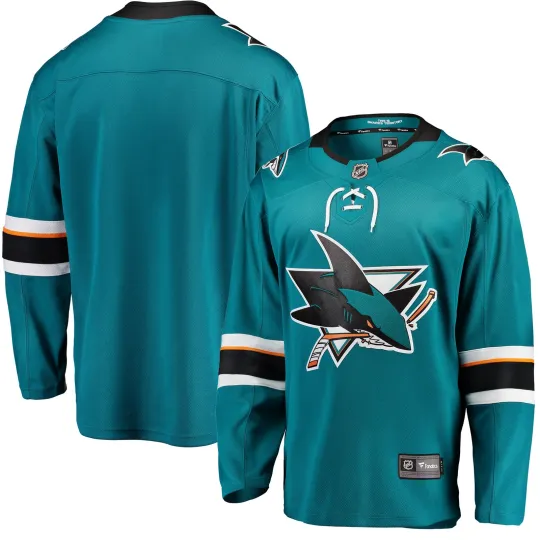 Men's San Jose Sharks Breakaway Home Hockey Jersey