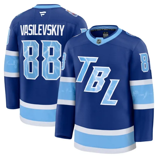 Discover Men's Fanatics Andrei Vasilevskiy Blue Tampa Bay Lightning 2026 NHL Stadium