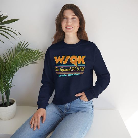 Stranger Things Fan The Squawk Retro Sweatshirt