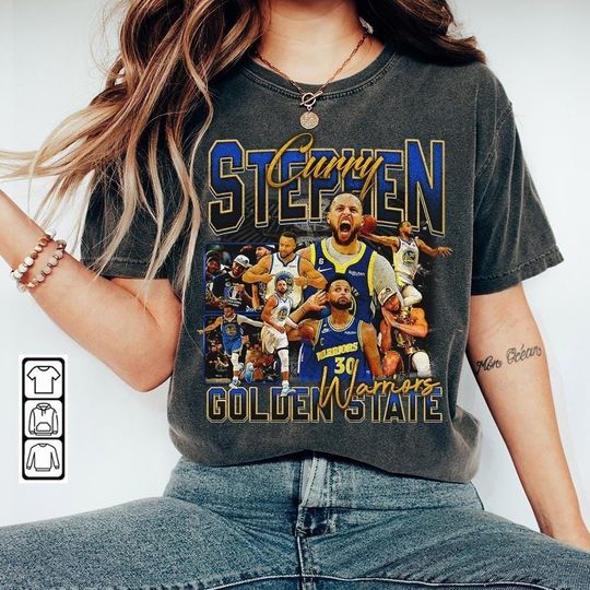 Discover Stephen Curry Golden State Basketball Shirt, Warriors Basketball Shirt Christmas Gift Unisex, Basketball 90s Vintage Fan Gift