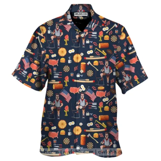 Discover Ron SwansonS Hawaiian Shirt Of Greatness