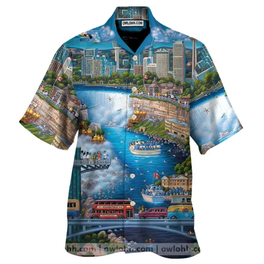 Discover Niagara Falls Hawaiian Shirt