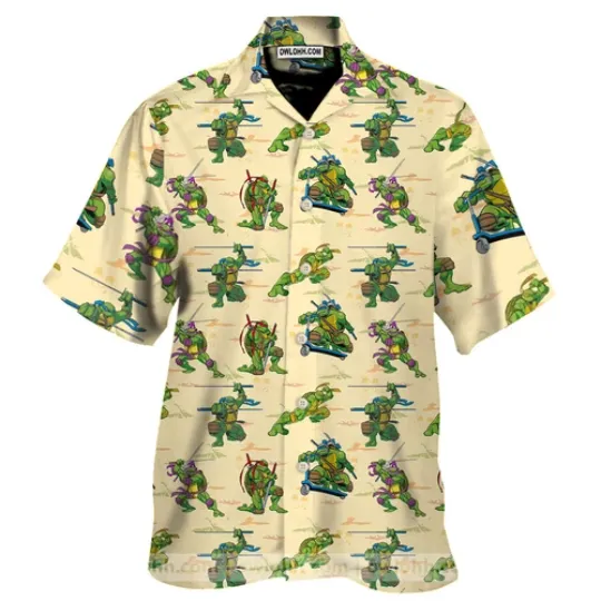 The Teenage Mutant Ninja Turtles Hawaiian Shirt