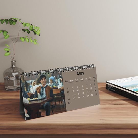 2026 Taylor Zakhar Perez Desk Calendar | 2026 Desk Calendar | Taylor Zakhar | Movie Calendar | 2026 Calendar | Red, White & Royal Blue