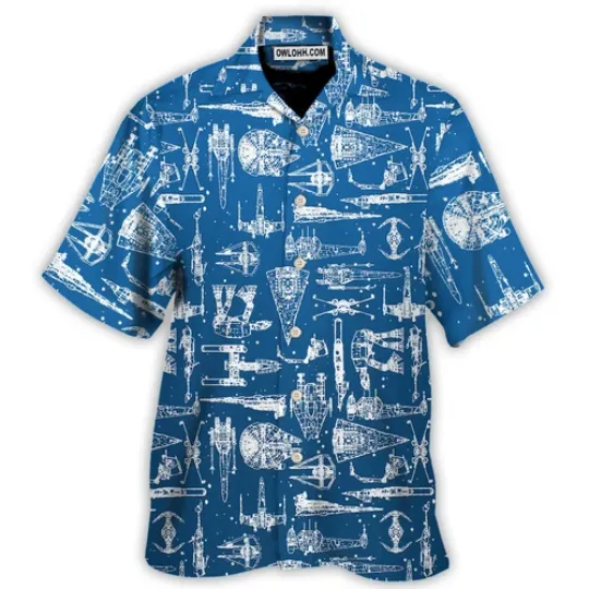 Discover Star Wars Space Ships Hawaiian Shirt For Men