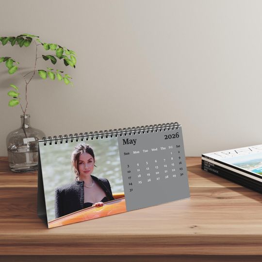 Discover 2026 Ana de Armas Desk Calendar | 2026 Desk Calendar | Ana de Armas | Celebrity Calendar | 2026 Calendar | Blade Runner 2049 | Ballerina